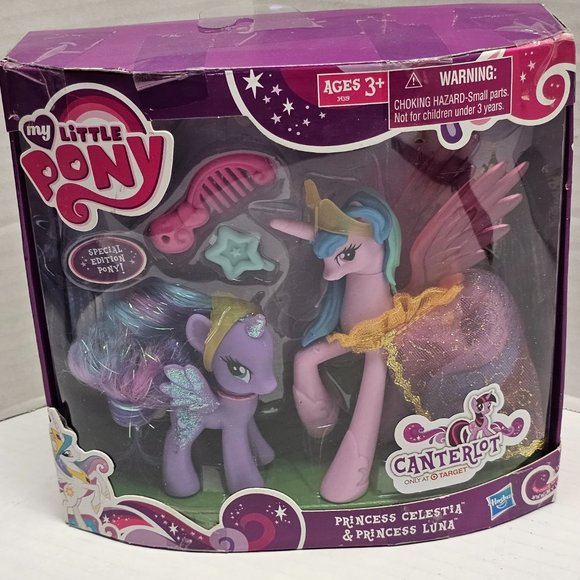 New My Little Pony Special Edition Canterlot Princess Celestia & Princess Luna - Picture 7 of 14